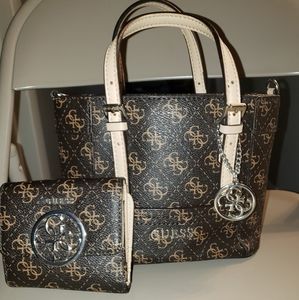 Guess Purse w/ Bonus Matching Wallet